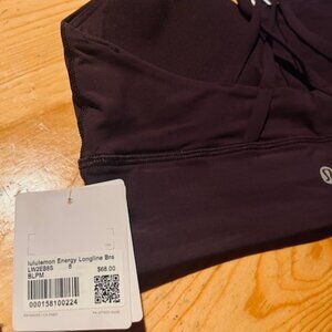 lululemon Energy Longline Bra Medium Support, B–D Cups